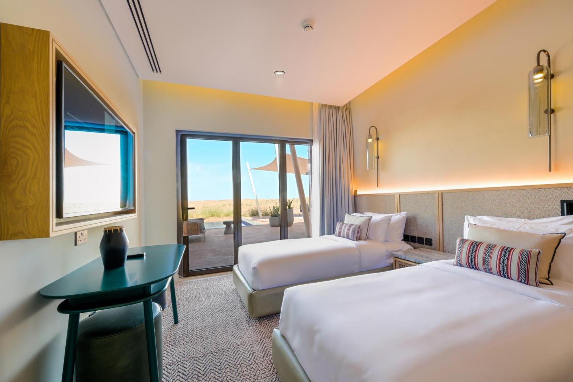 Al Badayer Retreat By Sharjah Collection Hotell Margham Exteriör bild Deluxe room