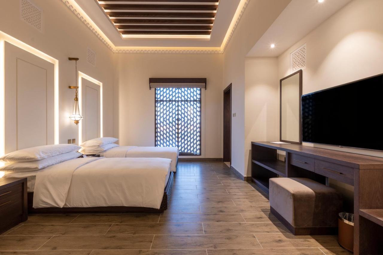 Al Badayer Retreat By Sharjah Collection Hotell Margham Exteriör bild Deluxe room