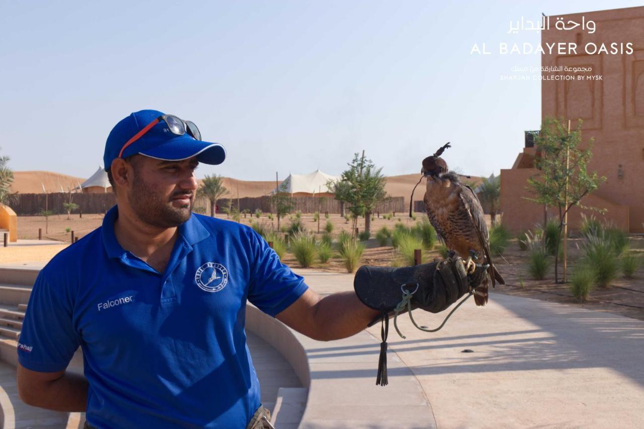 Al Badayer Retreat By Sharjah Collection Hotell Margham Exteriör bild Falconry in Al-Jahili Fort, Al-Ahsa, Saudi Arabia