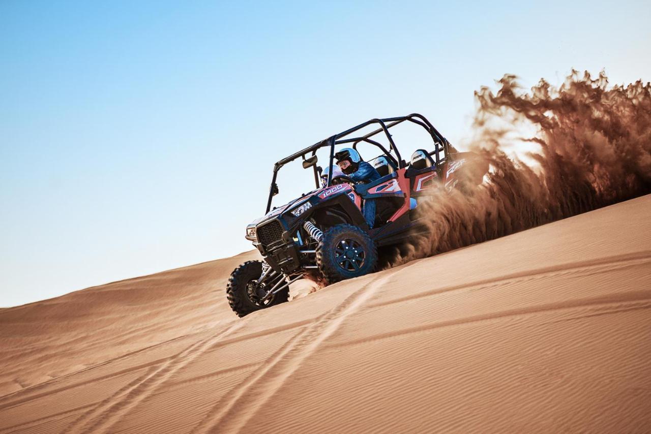 Al Badayer Retreat By Sharjah Collection Hotell Margham Exteriör bild A Polaris RZR